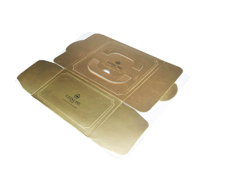 Luxury Gold Foil Logo Customized Cardboard Cosmetic Gift Packaging Box(图4)