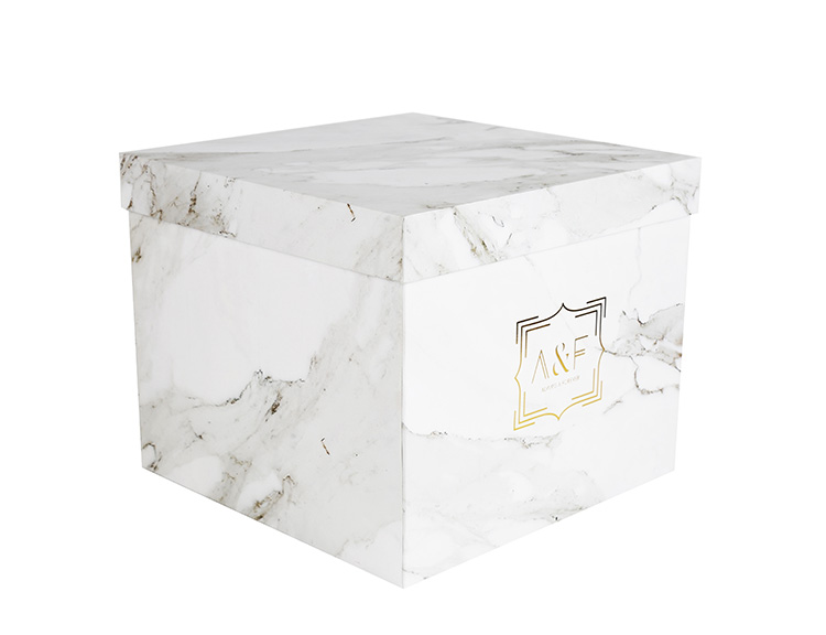 New Design marble flower box Lid Base Box (图3)