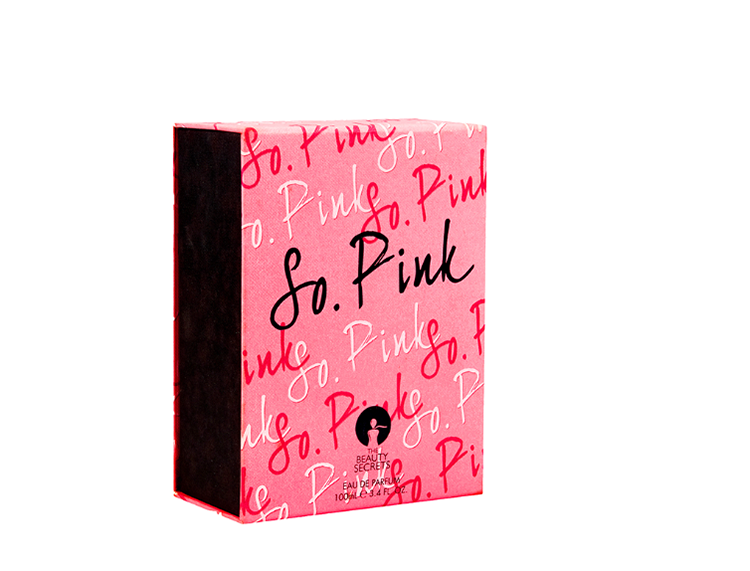 Pink Slide Drawer Gift Box Perfume Cosmetic Packaging Paper Box With Insert(图3)