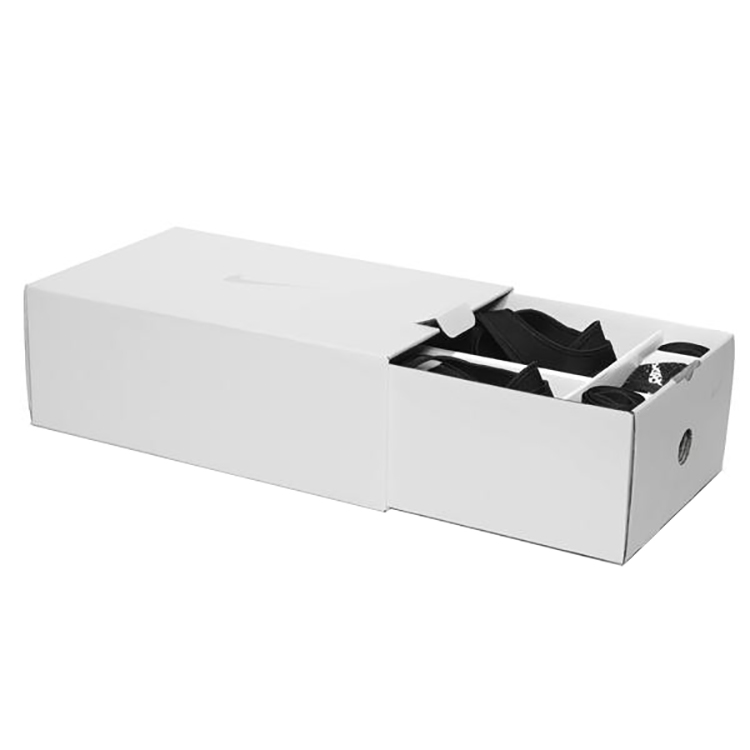 White Slide Drawer Gift Boxes Perfume Cosmetics Packing Paper Boxes Insert(图1)